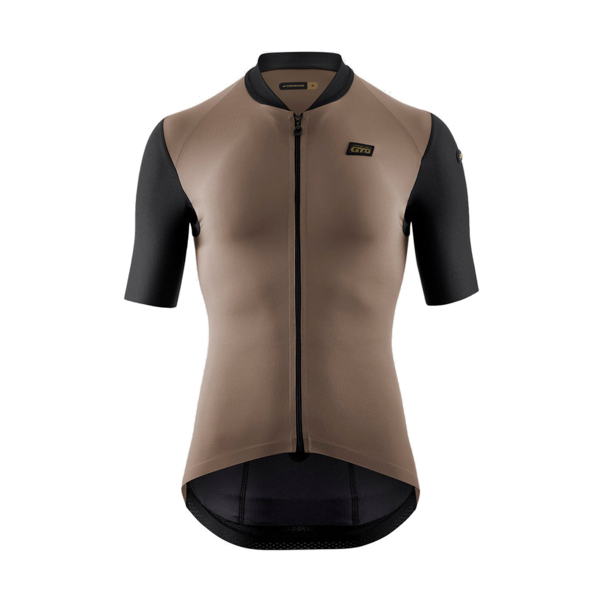 Maillot ASSOS EQUIPE RS S11 de manga corta negro/beige