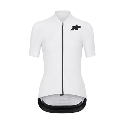 Maillot ASSOS UMA GT S11 EVO de manga corta para mujer blanco