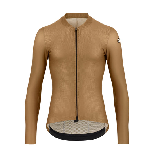 Maillot ASSOS MILLE GT S11 de manga larga color bronce ceniza