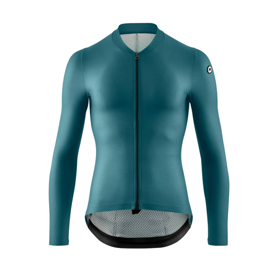 Maillot ASSOS MILLE GT S11 de manga larga color verde base