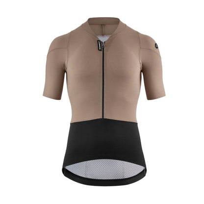 Maillot ASSOS MILLE GTS S11 de manga corta color arena tierra
