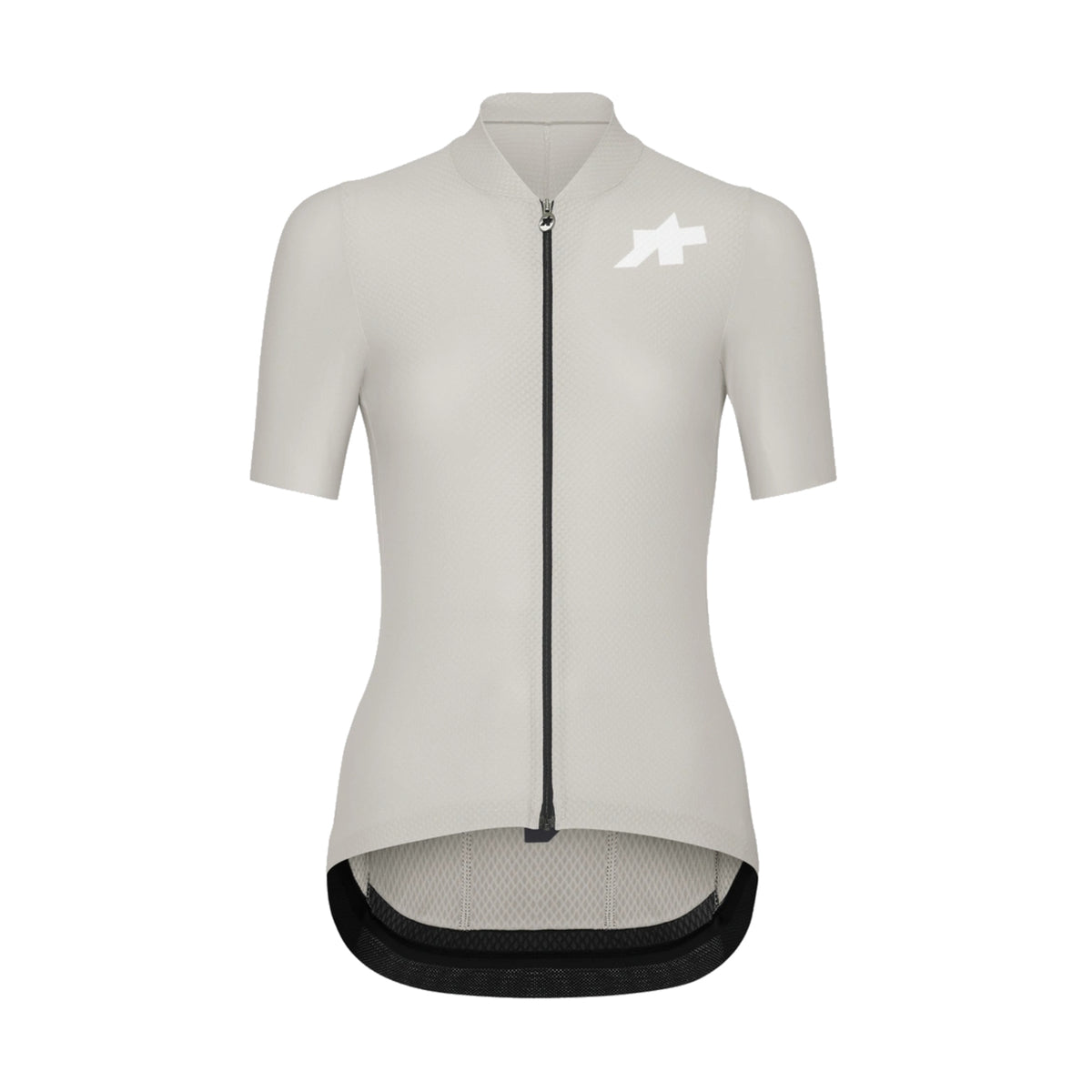 Maillot ASSOS UMA GT S11 EVO de manga corta para mujer color leche de almendras