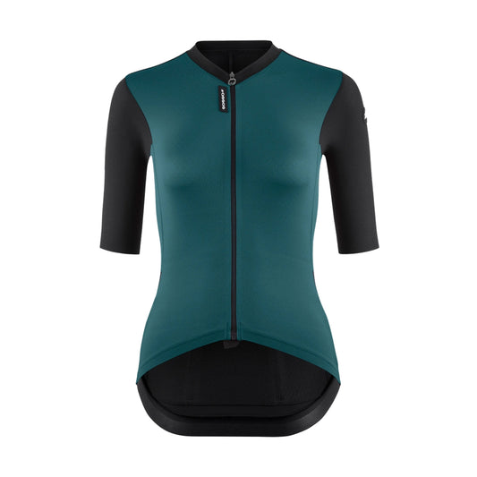 Maillot ASSOS TACTICA T5 de manga corta para mujer verde