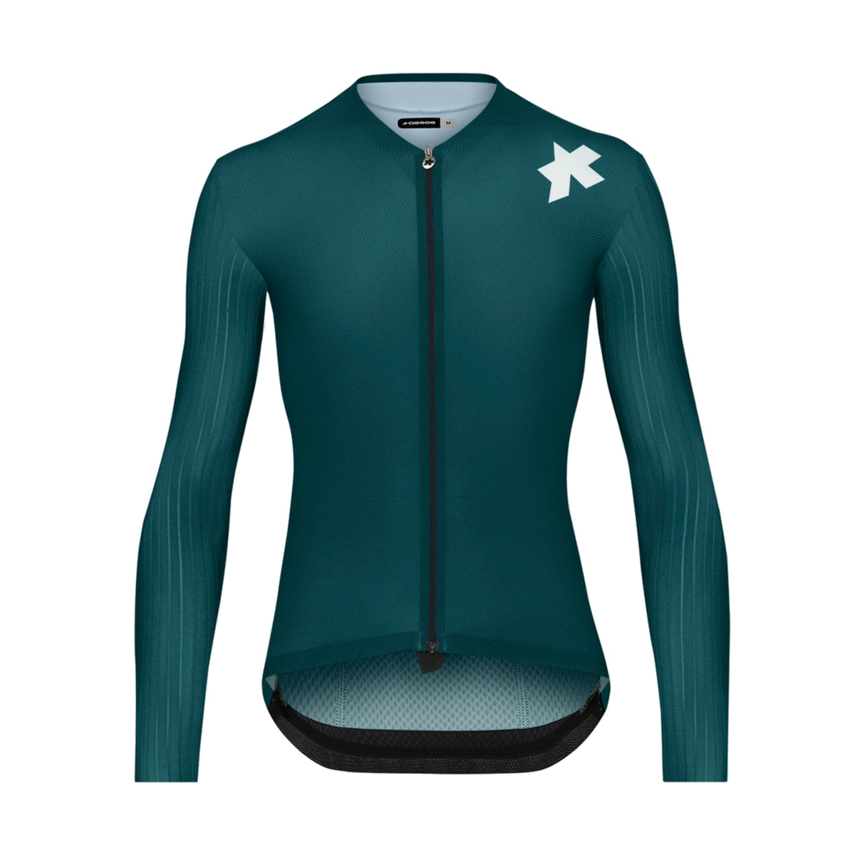 Maillot ASSOS EQUIPE RS S11 de manga larga color petróleo