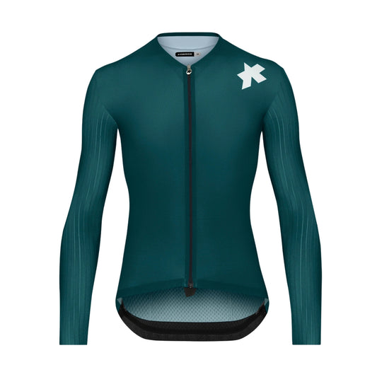 Maillot ASSOS EQUIPE RS S11 de manga larga color petróleo
