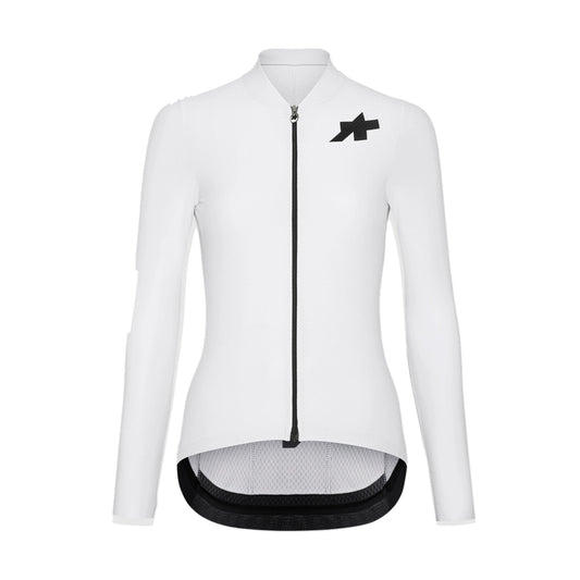 Maillot ASSOS UMA GT S11 EVO de manga larga para mujer blanco
