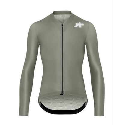 Maillot de ciclismo ASSOS MILLE GT S11 EVO de manga larga, verde