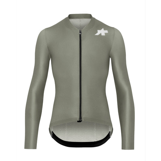 Maillot de ciclismo ASSOS MILLE GT S11 EVO de manga larga, verde