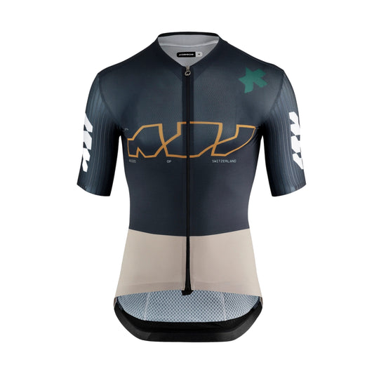Maillot de ciclismo ASSOS EQUIPE RS S11 Algo que decir de manga corta, azul