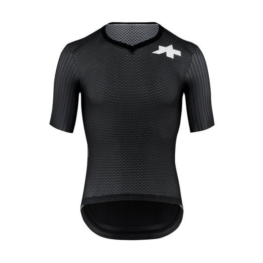 Maillot de ciclismo ASSOS EQUIPE RSR S11 de manga corta, negro