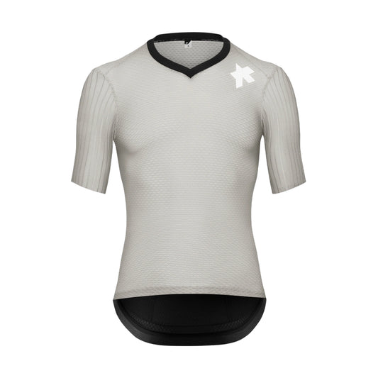 Maillot de ciclismo ASSOS EQUIPE RSR S11 de manga corta, gris