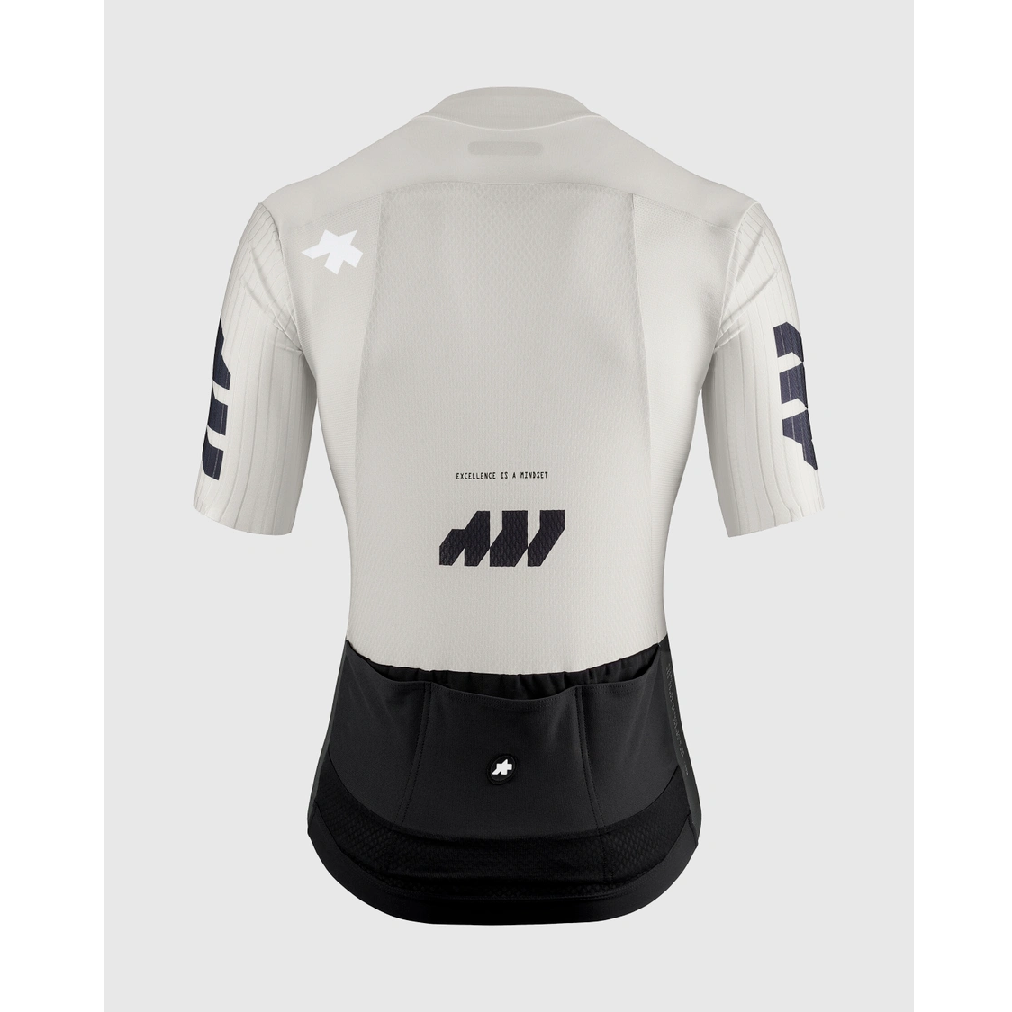 Maillot de manga corta ASSOS EQUIPE RS S11 Something to say Blanco