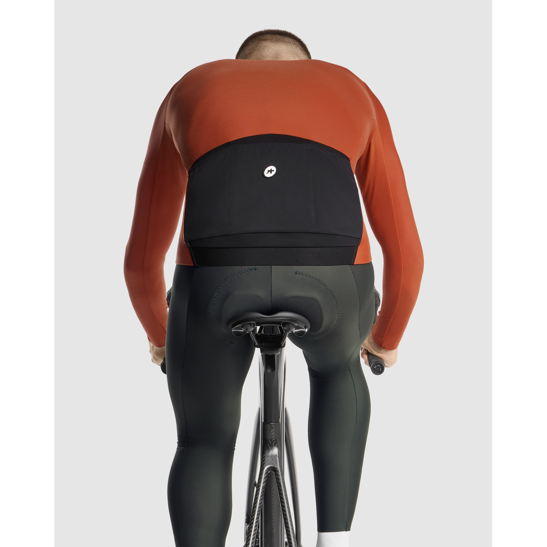Maillot ASSOS MILLE GT Manga Larga C2 Marrón Óxido