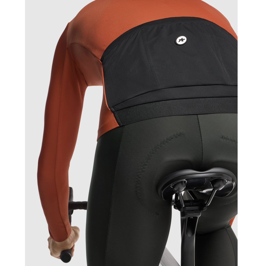 Maillot ASSOS MILLE GT Manga Larga C2 Marrón Óxido