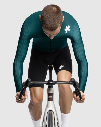Maillot ASSOS EQUIPE RS S11 Mangas Largas Petrol