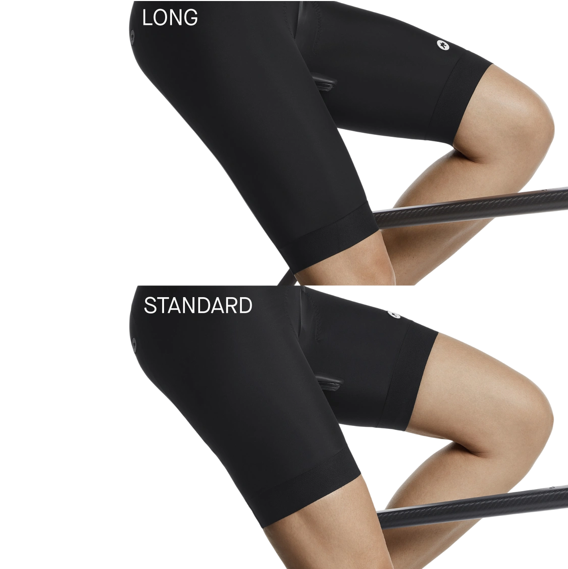 ASSOS UMA GT LONG Botas cortas al muslo para mujer Negro