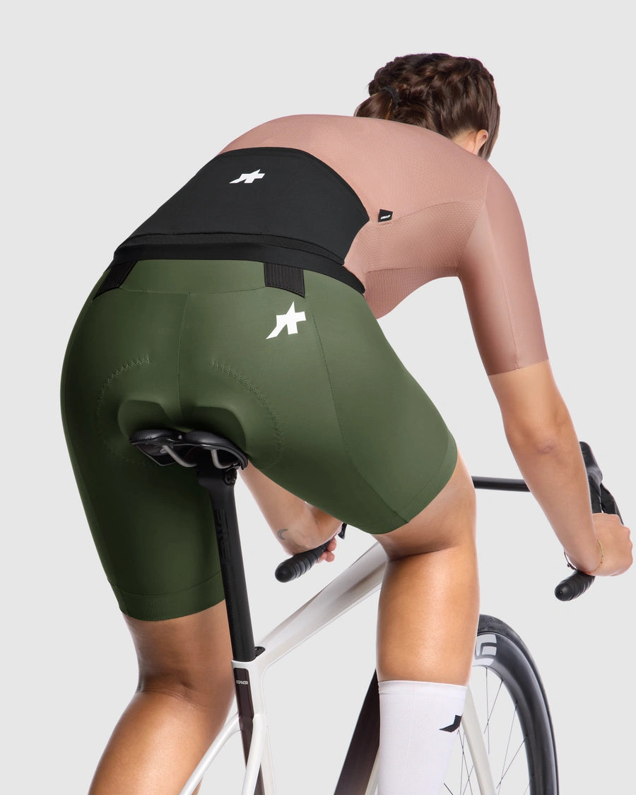 ASSOS UMA GT S11 EVO Maillot de manga corta para mujer Rosa Flor