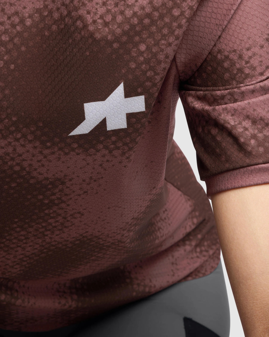 Maillot de manga corta ASSOS TACTICA T5 MUD PLAGE Marrón