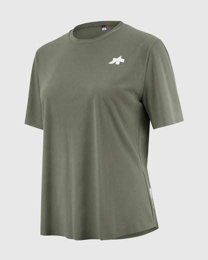 Maillot ASSOS TACTICA POST RIDE T5 Mangas Cortas Mujer Verde