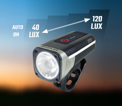 SIGMA AURA 120 LINK - Modo AUTO con sensor de luminosidad