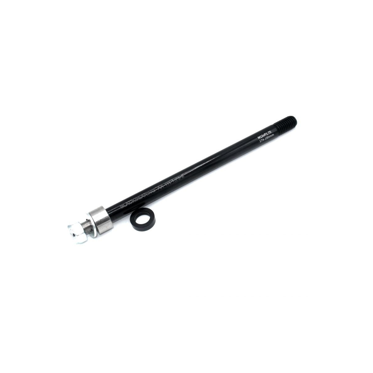 Axe de Roue Arrière Remorque BLACKBEARING 12mm-172/180mm  Pas 1.75