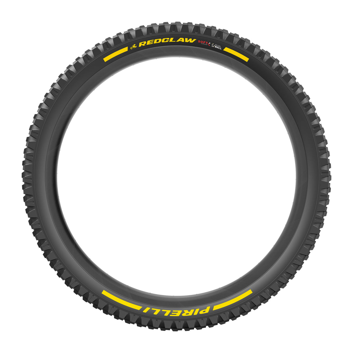 Cubierta PIRELLI SCORPION RED CLAW 29x2.40 Soft DualWall Tubeless Ready plegable negro/amarillo Team Edition