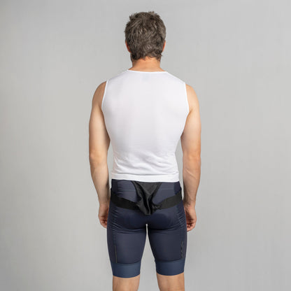 Camiseta interior sin mangas GRIPGRAB PACR VERANO SIN COSTURAS blanca