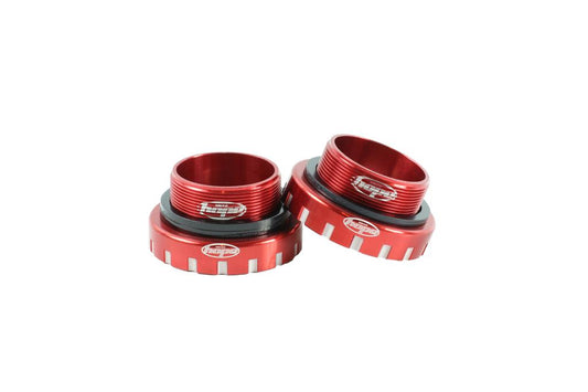 HOPE 68/73/83 mm cazoletas 30 mm eje Rojo