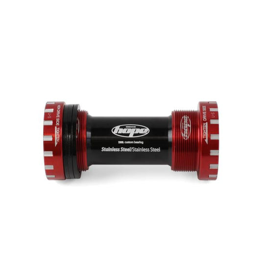 HOPE 68/73 mm cazoletas eje 24 mm Rojo