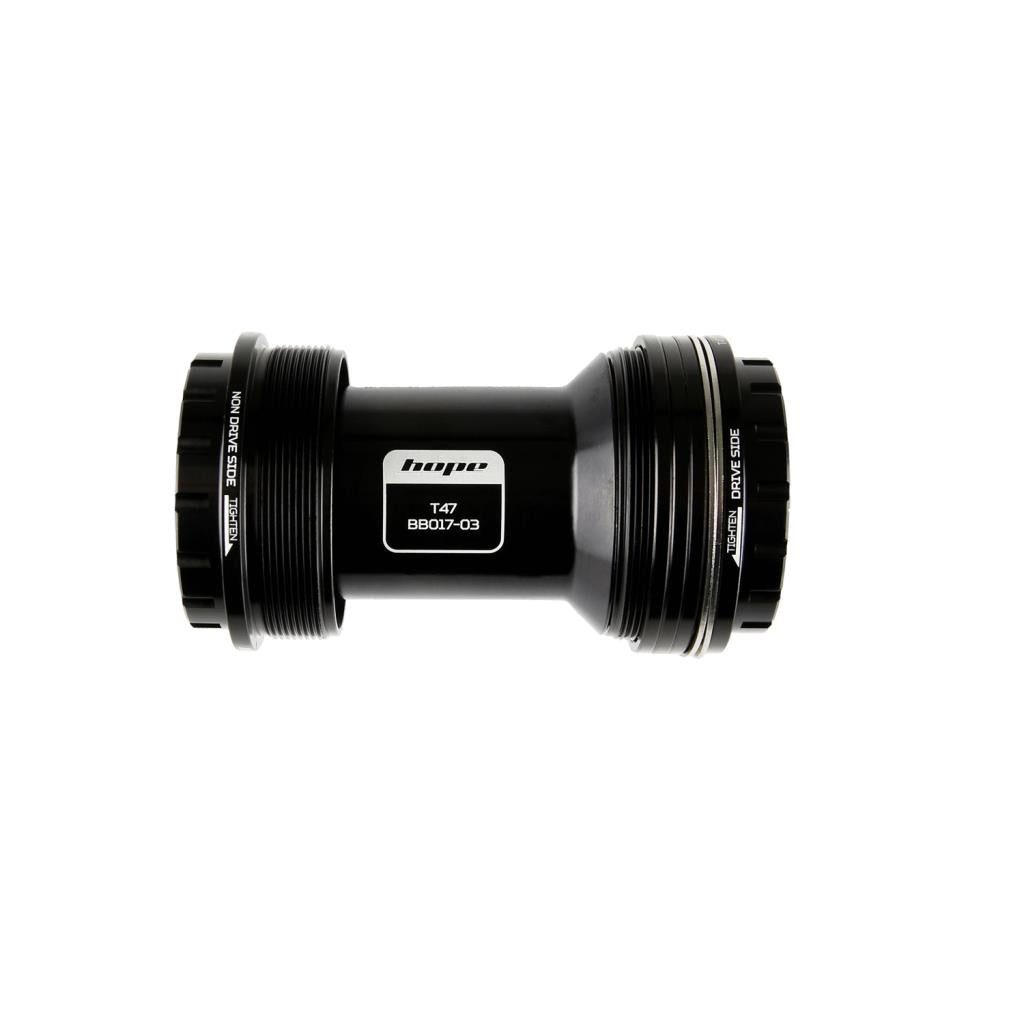 HOPE T47 68/73 mm cazoletas 24 mm eje Negro
