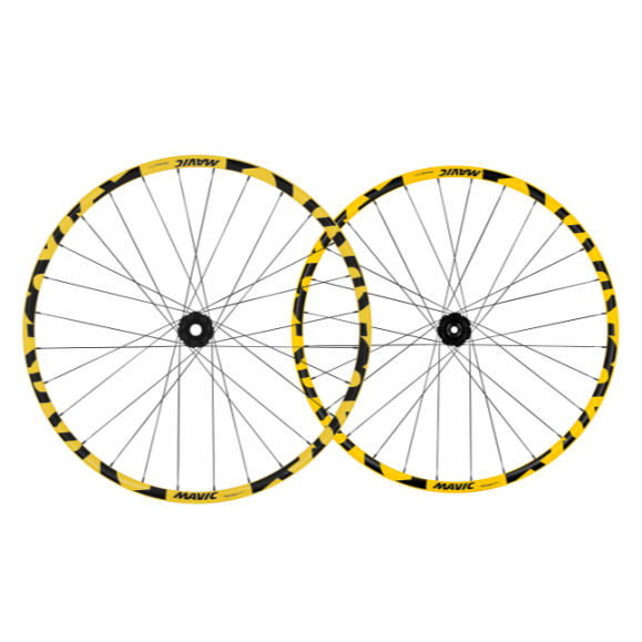 Par de Ruedas MAVIC DEEMAX DH YLW MULLET 20x110mm - 12x157mm