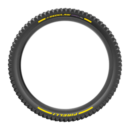 Neumático PIRELLI SCORPION RED CLAW 29x2.40 Supersoft DH+Wall Tubeless Ready de aro flexible negro/amarillo Edición Equipo