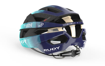 Casco de Carretera RUDY PROJECT REBEL TEAM BAHRAIN VICTORIOUS Turquesa
