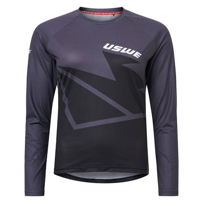 Camiseta USWE BERG MTB Manga Larga Mujer Negro