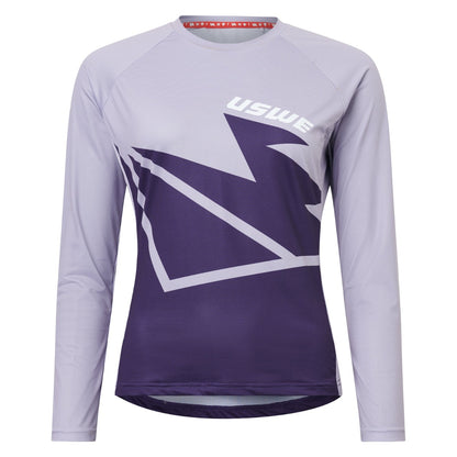 Maillot USWE BERG MTB Manga Larga Mujer Lavanda