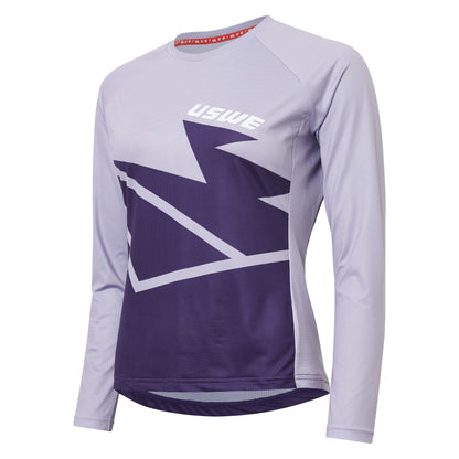 Maillot USWE BERG MTB Manga Larga Mujer Lavanda
