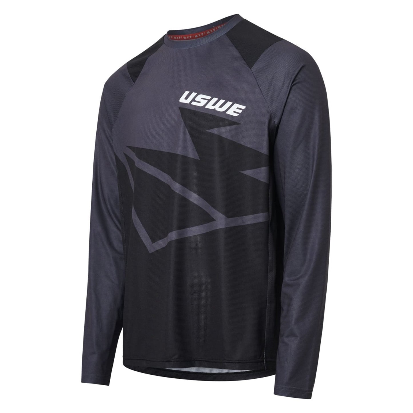 Maillot MTB USWE BERG Manga Larga Negro