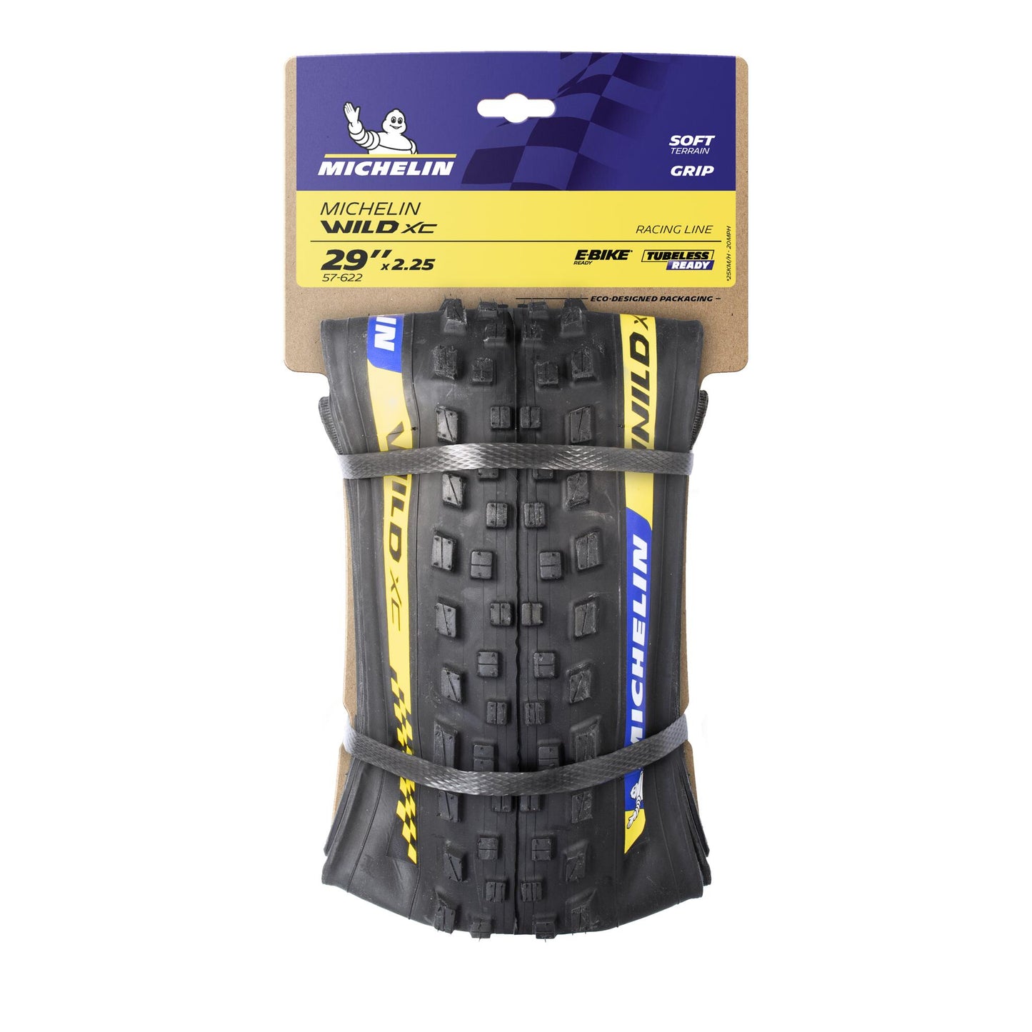 Neumático MICHELIN WILD XC Racing Line 29x2.25 Tubeless Ready Blando