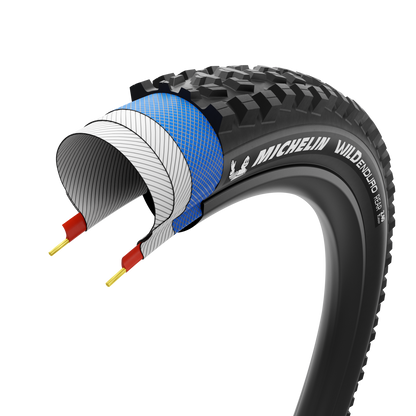 Neumático MICHELIN WILD ENDURO REAR Performance Line 29x2.40 Tubeless Ready Flexible Negro