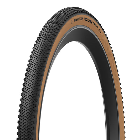 Neumático MICHELIN POWER GRAVEL Competition Line 700x47c Tubeless Ready Marrón