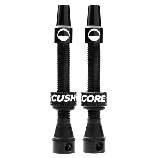 Par de Válvulas Tubeless CUSHCORE 44 mm Negro