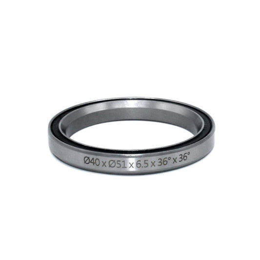 Black Bearing D11 Rodamiento de cabeza Acero inoxidable 40 x 51 x 6,5 mm 36/36