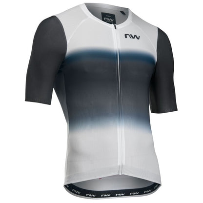 Maillot NORTHWAVE BLADE AIR Mangas Cortas Blanco/Negro