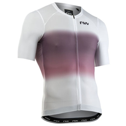 Maillot NORTHWAVE BLADE AIR Mangas Cortas Blanco/Violeta