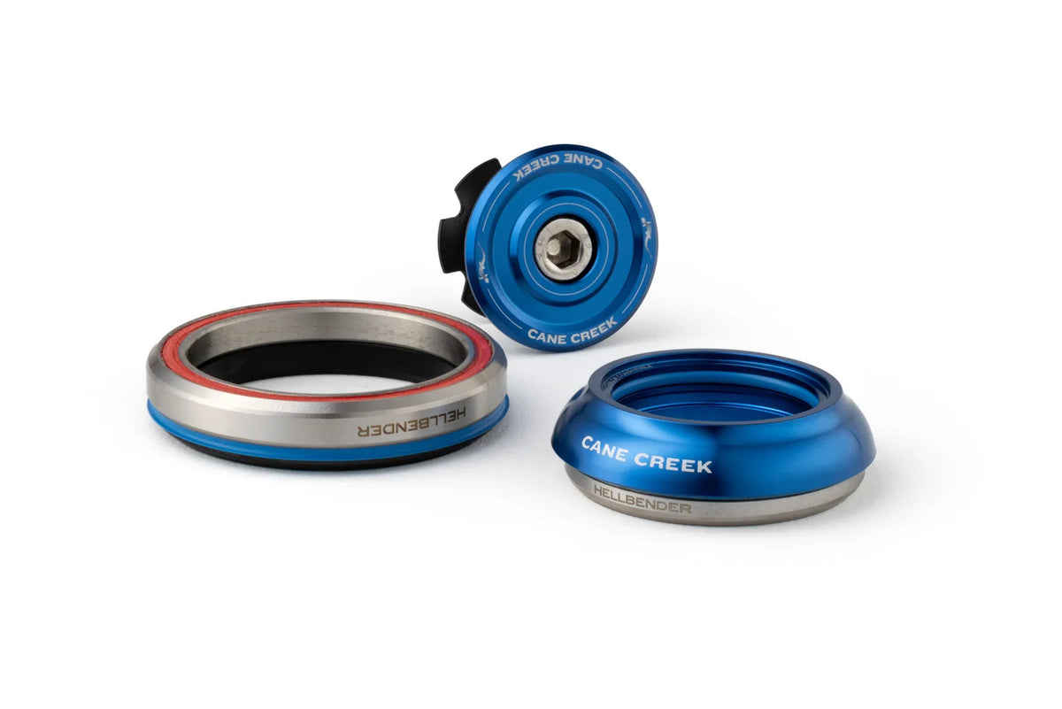 Dirección integrada cónica CANE CREEK Hellbender 70 1"1/8-1.5" IS42/IS52 azul para Specialized Stumpjumper Evo y Levo