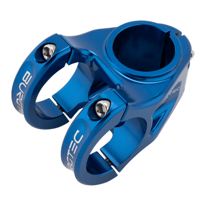 Potencia BURGTEC ENDURO MK3 azul — vista superior en tres cuartos