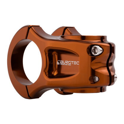 Potencia BURGTEC ENDURO MK3 bronce — vista trasera en tres cuartos