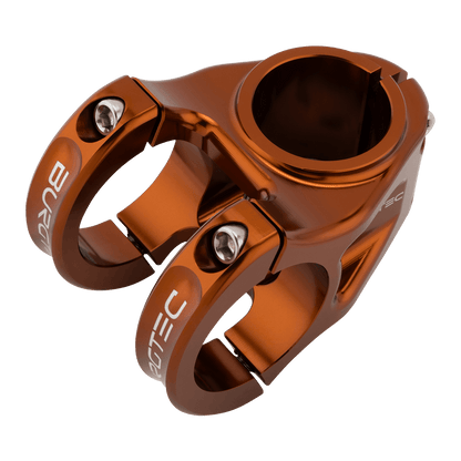 Potencia BURGTEC ENDURO MK3 bronce — vista superior en tres cuartos