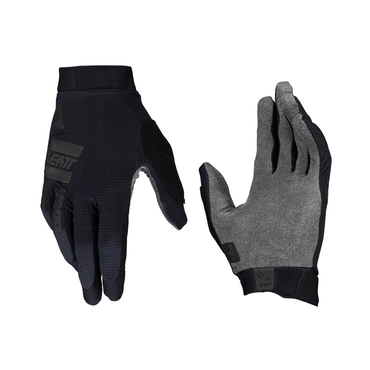 LEATT MTB 1.0 GRIP R STEALTH Guantes Negro/Gris