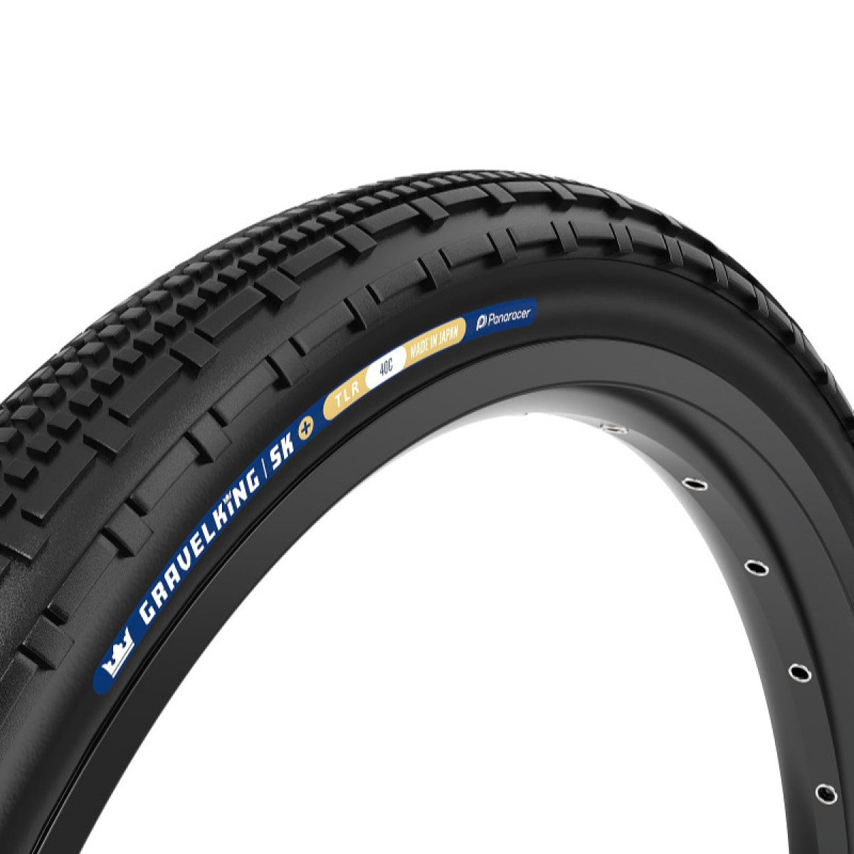 Neumático PANARACER GRAVELKING SK+ TLC 700x45c Tubeless Ready Negro